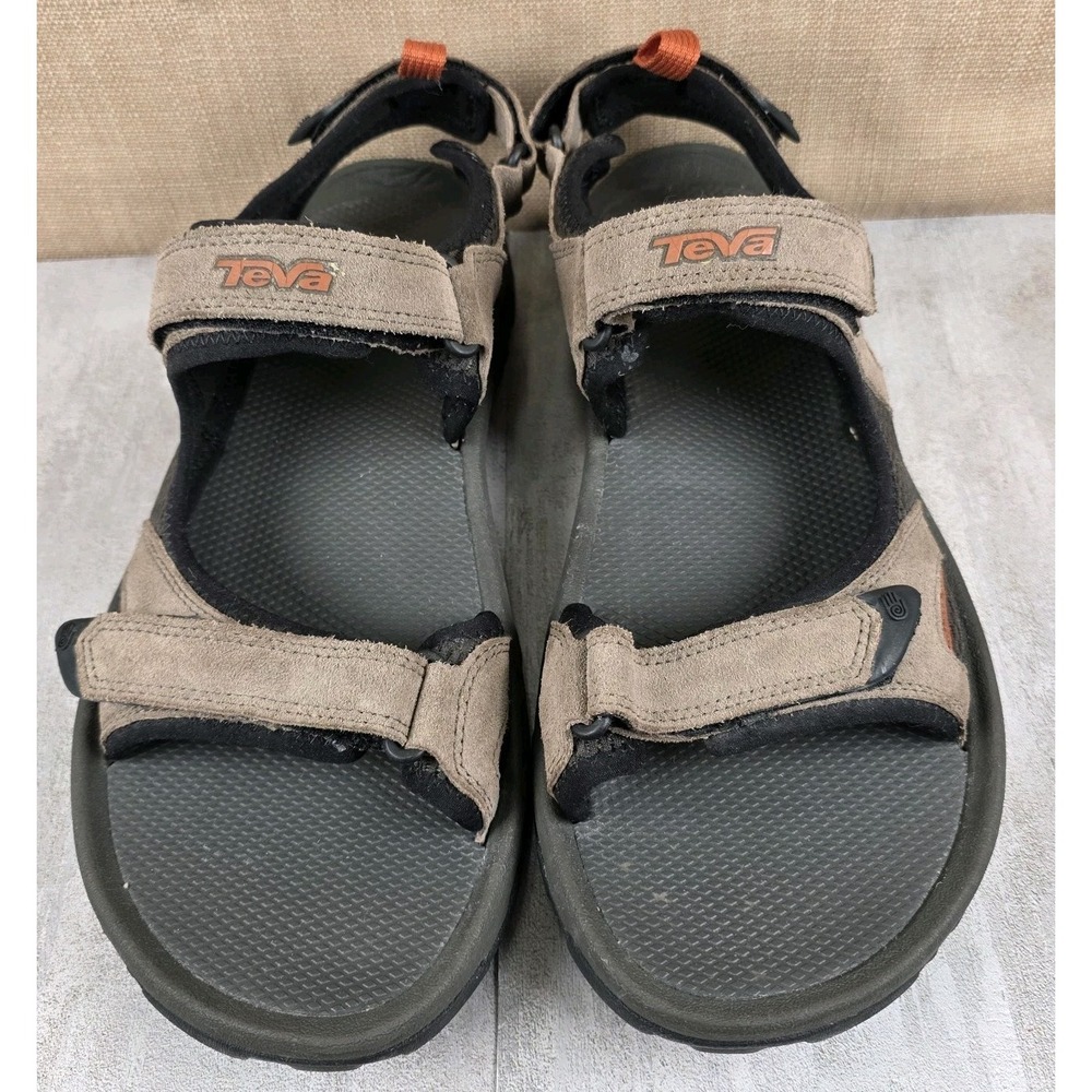 Teva Katavi 2 Men's Tan Suede Leather Hiking Walking Sports Sandals Size 12